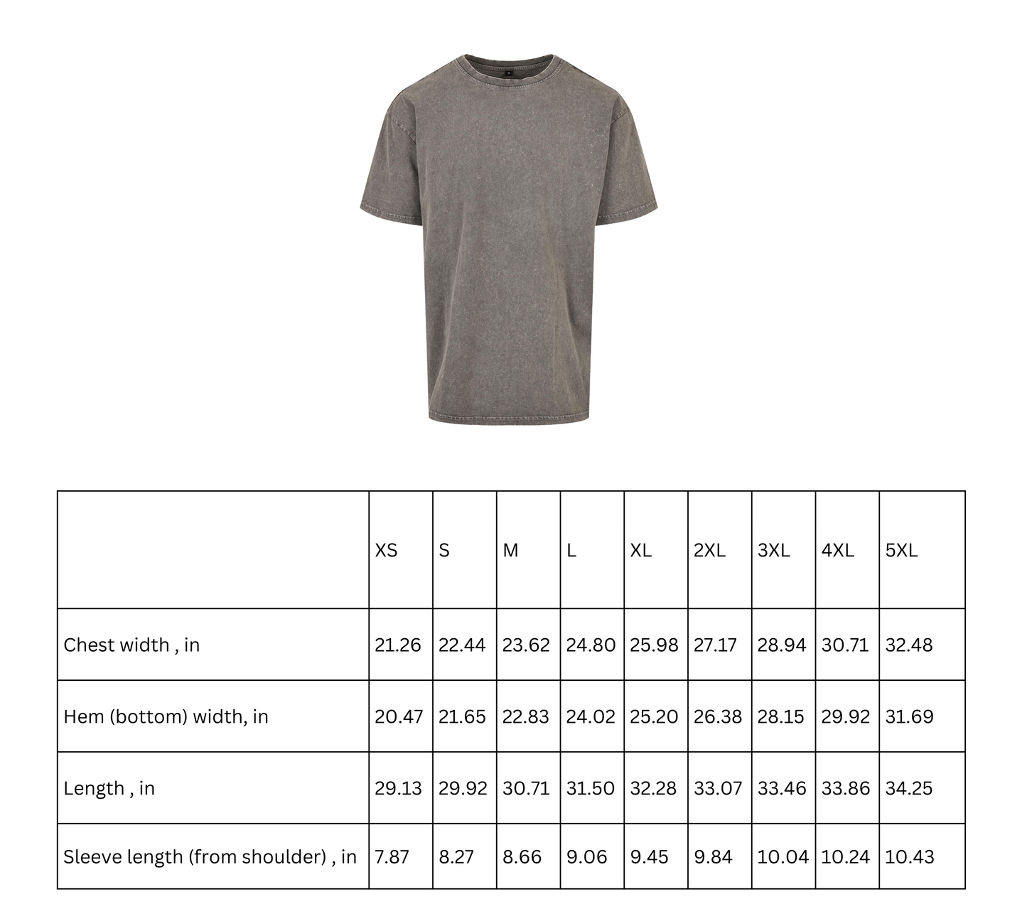 Men’s Oversized Tee